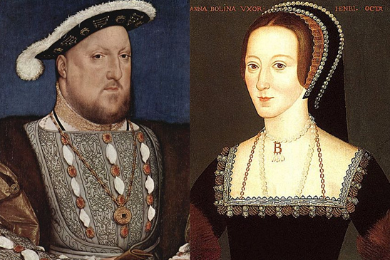 英国王のヘンリー8世と最初の妻キャサリン