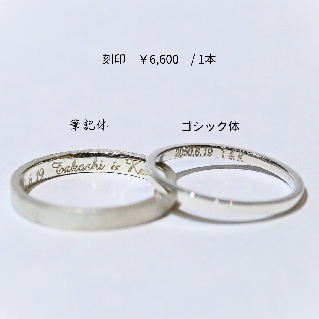 実際の刻印サンプル